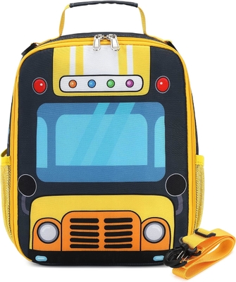 Kinderen lunchbox voor schoolmeisjes jongens geïsoleerde lunchtassen met schouderband herbruikbare lunchkoeler Tote voor reizen Pini