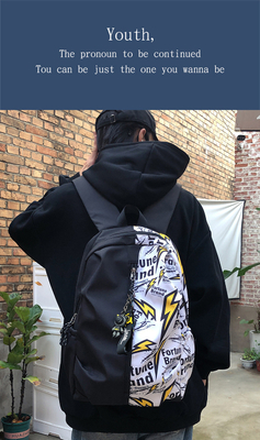 Nieuwe casual rugzak junior middelbare school student tas multi-functionele grote capaciteit tas