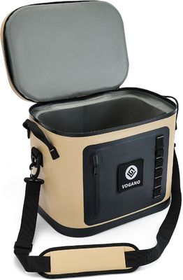 Soft Cooler - Insulated Leak-Proof Cooler Bag with Waterproof Zipper | 28 Can Portable Ice Chest for Camping, Beach, Travel, Picnic, Fishing