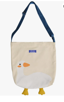 Schattige doek tas - Grafische tas voor lunch en boodschappen