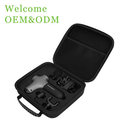 Schokbestendige EVA Massage Gun Case Black-Kleuren1680d Polyester