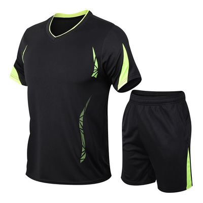 Van de Zomer Lopende Sporten van mensen van de Slijtagekledingstukken Korte de Kokert-shirt 5 Minuten het Snelle Drogen