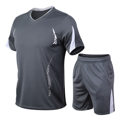 Van de Zomer Lopende Sporten van mensen van de Slijtagekledingstukken Korte de Kokert-shirt 5 Minuten het Snelle Drogen
