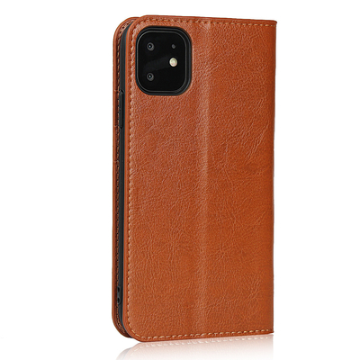 Iphone 13 Pu het Geval van de Leertelefoon, het Geval van de het Leerportefeuille van Samsung S8