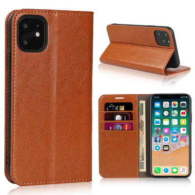 Iphone 13 Pu het Geval van de Leertelefoon, het Geval van de het Leerportefeuille van Samsung S8