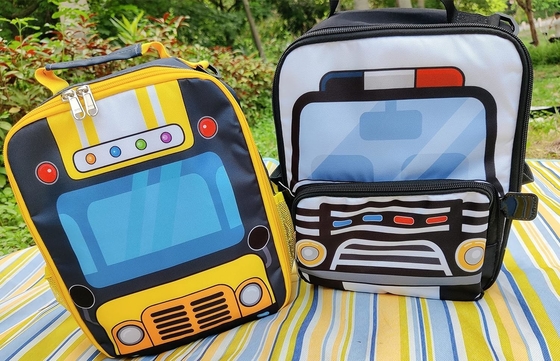 Kinderen lunchbox voor schoolmeisjes jongens geïsoleerde lunchtassen met schouderband herbruikbare lunchkoeler Tote voor reizen Pini