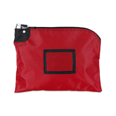 Laminated NYLON LOCKING DEPOSIT BAGS - 12W X 9H - Klaar voor verzending