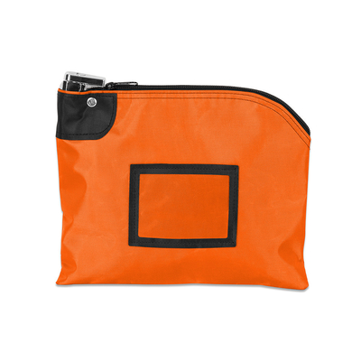 Laminated NYLON LOCKING DEPOSIT BAGS - 10W X 8H - Klaar voor verzending