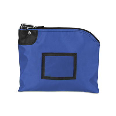 Laminated NYLON LOCKING DEPOSIT BAGS - 10W X 8H - Klaar voor verzending
