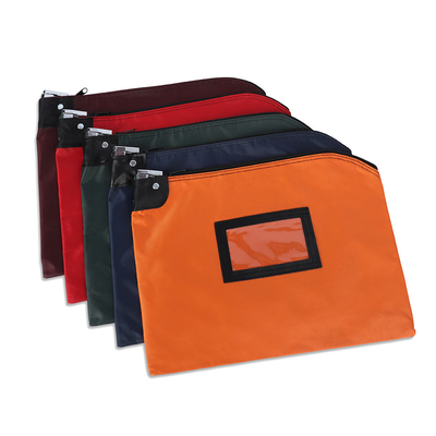 Laminated NYLON LOCKING DEPOSIT BAGS - 15W X 11H - Klaar voor verzending