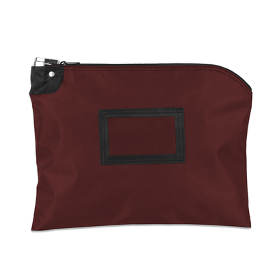 Laminated NYLON LOCKING DEPOSIT BAGS - 15W X 11H - Klaar voor verzending