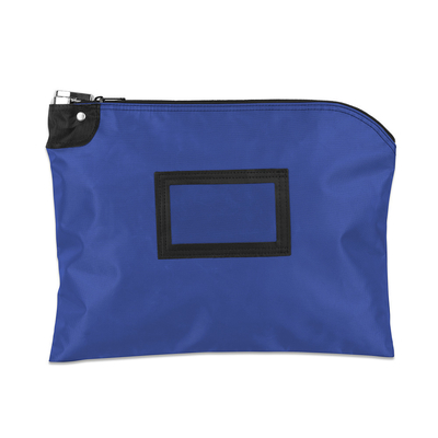 Laminated NYLON LOCKING DEPOSIT BAGS - 15W X 11H - Klaar voor verzending