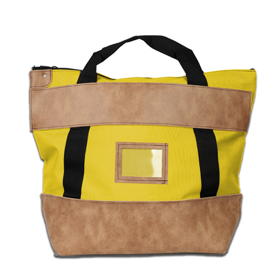 1000d Nylon met leer vergrendeling Koerier Banktas - 22w X 18h X 7d - Op bestelling