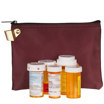 Laminated NYLON LOCKABLE MEDICINE BAG waterdicht grote capaciteit medische tas draagbaar - op maat