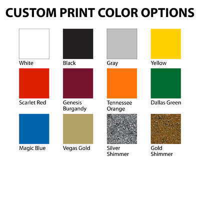 1-KLOR gedrukt - CLARE VINYL ZIPPER BAG - 12W X 8H - QUICK-SHIP