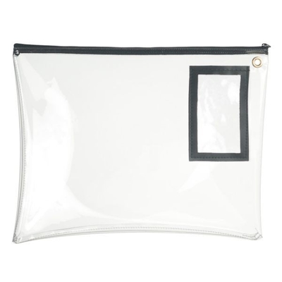 KLEER VINYL ZIPPER BAG - 12W X 9H - Klaar om te verzenden