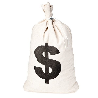 WATTON CANVAS TRANSPORTBAG met $INPRINT GROTE Capaciteit herbruikbaar - op maat