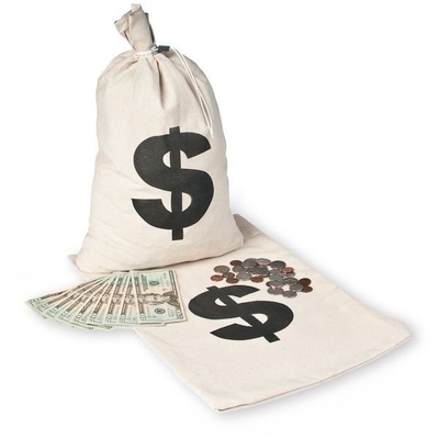 WATTON CANVAS TRANSPORTBAG met $INPRINT GROTE Capaciteit herbruikbaar - op maat