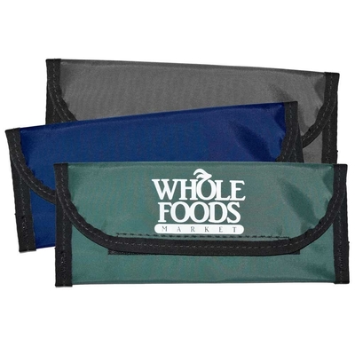 VOLGENDE LAMINATEERDE NYLONZAK met haak en ring SEAL BANK BAG