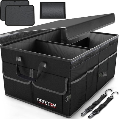 Auto Kofferbak Organisator, Opvouwbare Multi Compartment Car Organisator, Opvouwbare SUV opslag voor auto accessoires voor vrouwen