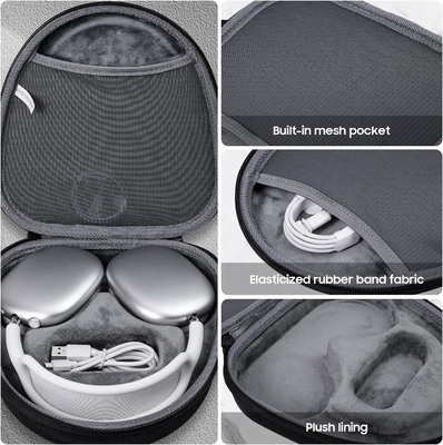Airpods Max Hoesje, Hard Hoofdtelefoon Hoesje Opbergtas, Schram- en stofwerende Draagbare Reishoesje Pouch Bag voor Airpod