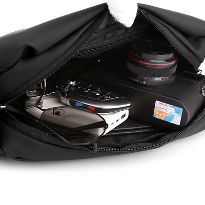 Magnetische gesp tas borsttas mannen borsttas crossbody multifunctionele mode senior sense mannen Fanny pack