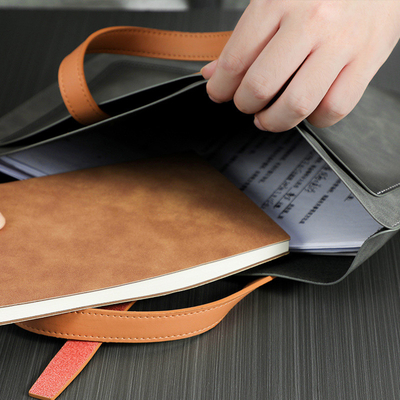 Nieuwe PU LEER GROTE CAPITATIE Briefcase LEER BUKLE BUSINESS DOCUMENT PORTABLE BAG waterdicht