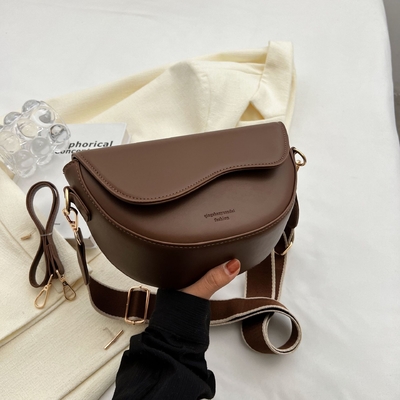 Nieuwe een-schouder onderarm retro all-in-one zadel tas