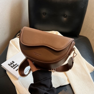Nieuwe een-schouder onderarm retro all-in-one zadel tas