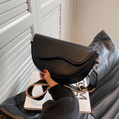 Nieuwe een-schouder onderarm retro all-in-one zadel tas