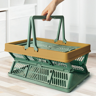 FOLDABLE PICNIC KASKET SUPERMARKET Winkelwagentje Winkelwagentje HANDKASKET Kofferbak WARRANTJ KASKET