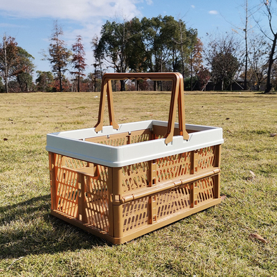 FOLDABLE PICNIC KASKET SUPERMARKET Winkelwagentje Winkelwagentje HANDKASKET Kofferbak WARRANTJ KASKET