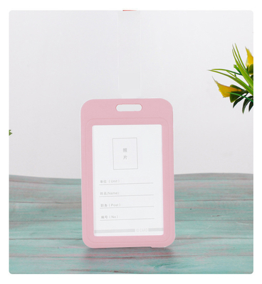 Transparante kaarthouder WERK CARD LANYARD RICE CARD NAAMTEG CAMPUS CARD STUDENT BUS SCHOOL CARD HOLDER Toegangskaart