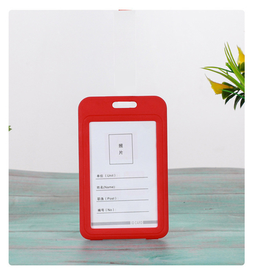 Transparante kaarthouder WERK CARD LANYARD RICE CARD NAAMTEG CAMPUS CARD STUDENT BUS SCHOOL CARD HOLDER Toegangskaart