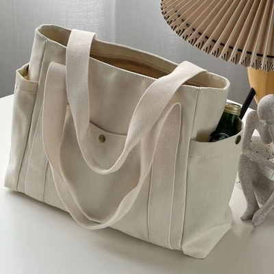 Canvas tas Tote uitgaan canvas alles-in-één werk hoge verschijning niveau pendelen grote capaciteit kunststudent enkele schouder