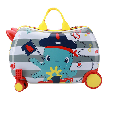 KINDERS MULTI-FUNCTIONALE TROLLEY BOX Nieuwe rijdende koffer MULTI-WHEEL cartoon baby koffer rijdend