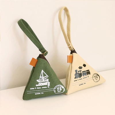 Persoonlijkheid creatief retro ZONGZI munt portemonnee Vrouwelijke MINI canvas kunst schattig munt tas sleuteltas
