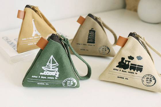 Persoonlijkheid creatief retro ZONGZI munt portemonnee Vrouwelijke MINI canvas kunst schattig munt tas sleuteltas