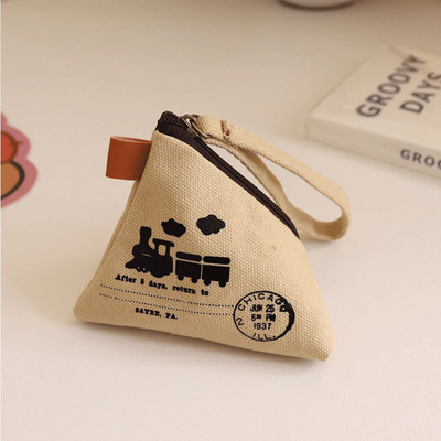 Persoonlijkheid creatief retro ZONGZI munt portemonnee Vrouwelijke MINI canvas kunst schattig munt tas sleuteltas