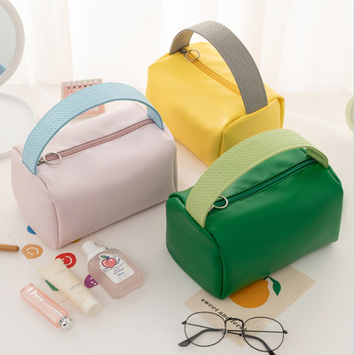 Nieuwe draagbare make-up tas grote capaciteit candy kleur reizen draagbare toiletpapier tas zonderijen organiseren make-up opslag tas