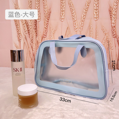 Grote capaciteit droog en nat scheiden make-up tas draagbare cosmetica voor vrouwen opslagtas 2024 nieuwe toiletzak reistas