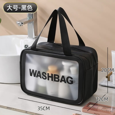Grote capaciteit droog en nat scheiden make-up tas draagbare cosmetica voor vrouwen opslagtas 2024 nieuwe toiletzak reistas