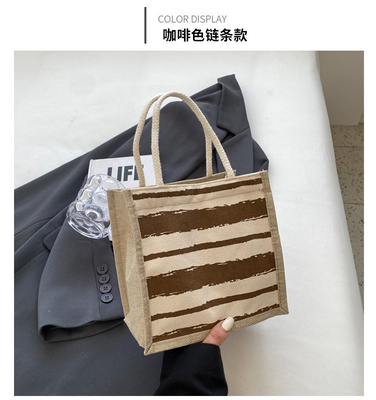 TOTE BAG CANVAS BAG CANVAS GIRL Nieuw gedrukt TOTE IN PORTABLE BENTO LUNCH BOX WERK