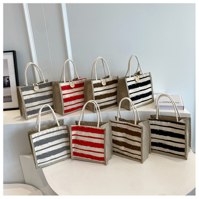 TOTE BAG CANVAS BAG CANVAS GIRL Nieuw gedrukt TOTE IN PORTABLE BENTO LUNCH BOX WERK