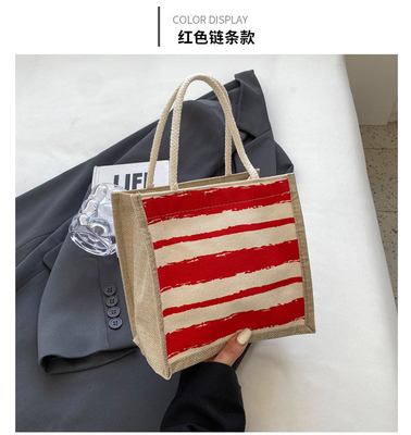TOTE BAG CANVAS BAG CANVAS GIRL Nieuw gedrukt TOTE IN PORTABLE BENTO LUNCH BOX WERK