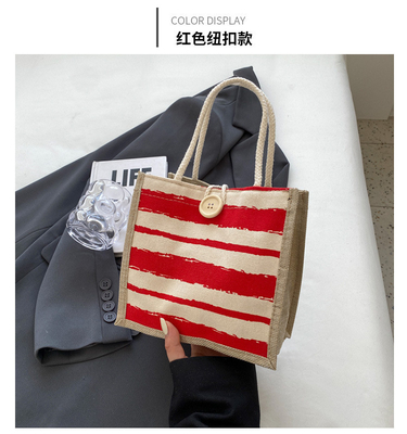 TOTE BAG CANVAS BAG CANVAS GIRL Nieuw gedrukt TOTE IN PORTABLE BENTO LUNCH BOX WERK