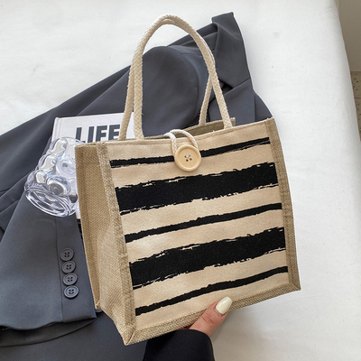 TOTE BAG CANVAS BAG CANVAS GIRL Nieuw gedrukt TOTE IN PORTABLE BENTO LUNCH BOX WERK