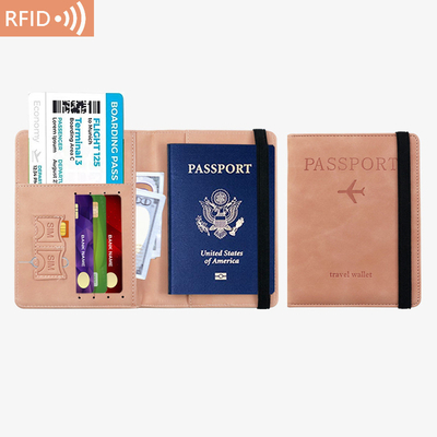 AMAZON PU LEER PASSPORT BAG RFID MULTI-FUNCTIONALE PASSPORT HOLDER PASSPORT DEKKER paspoort DEKKER