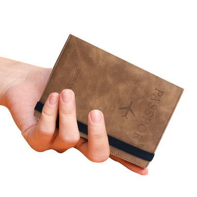AMAZON PU LEER PASSPORT BAG RFID MULTI-FUNCTIONALE PASSPORT HOLDER PASSPORT DEKKER paspoort DEKKER