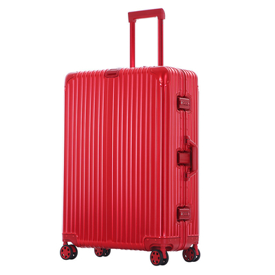 Alle-metalen koffer-alle-aluminium koffer 20 inch aluminium-magnesium legering trolley box multi-wheel aluminium frame koffers